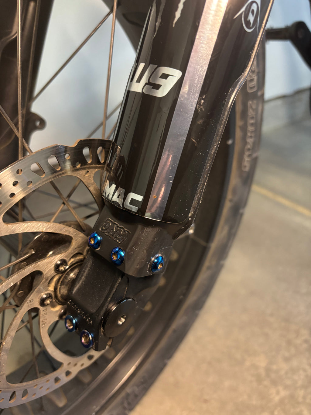 Super 73 fork guard bolts